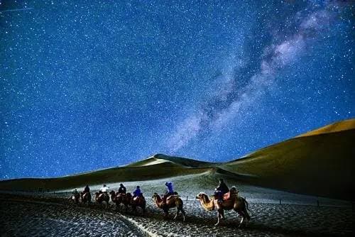 敦煌沙漠摄影采风